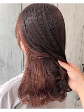 シュシュバイジャガラ 千葉駅北口店(chou chou byJAGARA) 暖色インナーカラー【chouchou千葉・千葉駅】