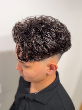 ゴウトゥデイ 渋谷MODI店(GO TODAY) “濡れ髪”【パーマフェード】渋谷/渋谷駅/メンズ/フェード