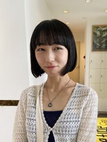 ビファインクーアヴェダ(Be fine coo AVEDA) ワイドバング！アゴ下ボブ 10代/20代
