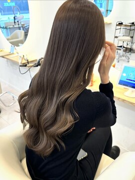 ロル キョウト(L'or Kyoto) 垢抜け大人レイヤー/髪質改善カラー/オリーブグレージュ