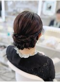 結婚式 二次会 お呼ばれ ルーズアップ