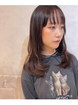 ソワリー 栄(THOiRY)&nbsp;ミディアムレイヤースタイル