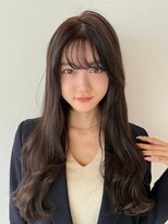 アグ ヘアー ダリア 喜多方店(Agu hair dahlia)&nbsp;《Agu hair》透けブラウンカラー×numberA.トリートメントオイル