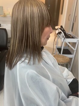 キュー 銀座(cue)の写真/頭皮ケアも大切にした大人ファッションカラー！一人ひとりに合わせた独自の配合で、あなたの髪に輝きを…♪