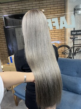 ラフ(LAFF) #着物#メルティーカラー#フェミニンロング#ウェーブミディアム