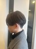 メンズカット+marbb (マイクロバブルスパ)+シェービング+眉毛ラミネーション