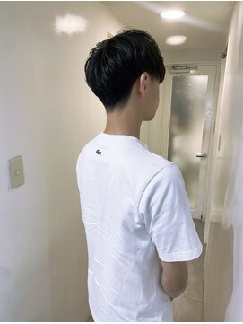 グランドライン(GRAND LINE) 《GRANDLINE友田千栄》黒髪メンズツーブロマッシュ　men'shair