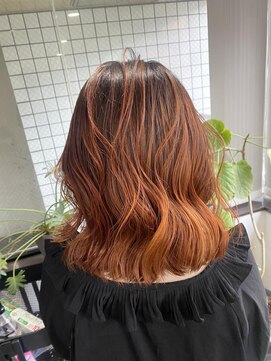 エミュー(Emu) オレンジバレイヤージュ☆