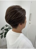 刈り上げショートスタイル