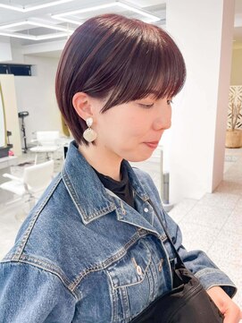 ノエ トトン(noe tton) くびれヘア/アプリコットオレンジ/ハイライトカラー/名駅a49