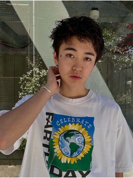 ヒュージ 三軒茶屋(huge) スパイキーショート/ニュアンスパーマ/メンズカット/メンズ