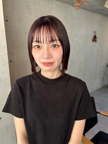 ブルーメ(Blume...) 大人抜け感ボブ/20代30代大人可愛いヘア/暖色カラー