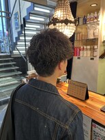 アース 天満橋店(HAIR & MAKE EARTH) ◎メンズ似合わせカット×波巻きスパイラルパーマ20代30代