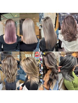 ラフ(LAFF) バレイヤージュ/シャドウルーツ/ハイライト/レイヤーカット