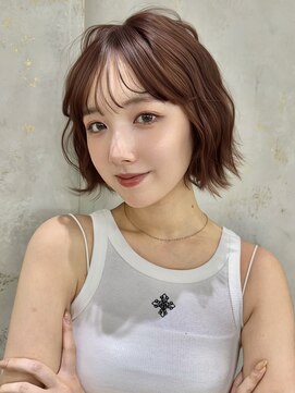 ロンドネートゥル 新潟(Lond naitre) ダークアッシュ/似合わせカット/レイヤーカット(新潟/万代）