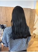 ブルーブラック×柔らかロング