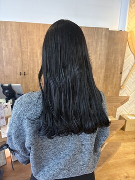 バイエイト 野並店(By Eight) ブルーブラック×柔らかロング