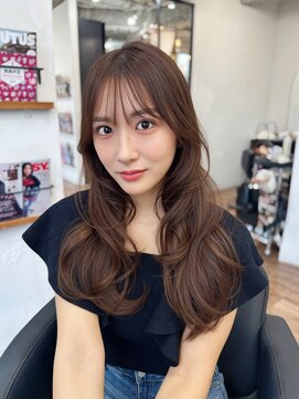 シエルバイアフロート(ciel by afloat) 韓国くびれレイヤーカット/チョコブラウン