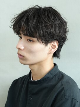 フィフス 渋谷(fifth) 渋谷緩めシャドウパーマ波巻きスパイラルルーズパーママッシュ