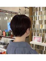 アンクス(anx)&nbsp;ワインレッド　ショート