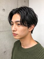 カランエノエル(Calin et Noel) 大人センターパート*ニュアンスパーマ