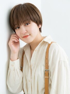 アッシュ 志木南口店(Ash) コンパクトで丸みのある王道ショートボブスタイル