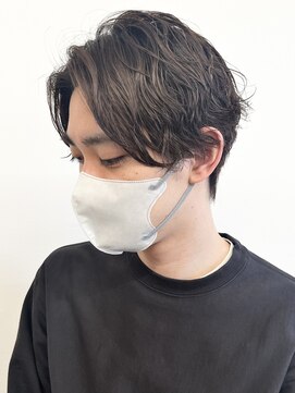 モリオフロムロンドン 松戸店(Morio from London) 【松戸 アイダ】メンズニュアンスパーマ/ツーブロック/襟足あり