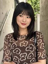 ケイトテイラー(KATETAYLOR)&nbsp;ミディアムレイヤーカット透明感グレージュ