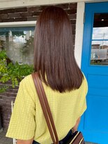 アズグロウ エクラ(AS GROW 'eclat) アプリコットオレンジ上品ナチュラルブラウン
