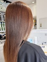 ログ(log)&nbsp;ニュアンスパーマ　髪質改善カラー　顔まわり　レイヤー　艶髪