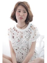 ヌーベルヴァーグ(Nouvelle Vague)&nbsp;【Nouvelle Vague】大人可愛くスウィングボブ×ミルクベージュ