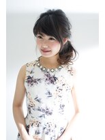 ヘアアンドエステ ヒロイン 西麻布本店(Hair&Esthe HIROIN)&nbsp;ハーフアップヘア『山村雄貴』