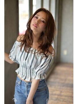 ナナナ パレナ 大津膳所店(nanana parena) センターパートのカジュアルカール