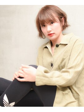 スノッブリコ(snob rico) 【snobrico.】【高槻】ケアブリーチ×ベージュカラー