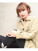 【snobrico.】【高槻】ケアブリーチ×ベージュカラー