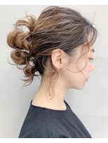arrange［簡単アレンジグラデーションベージュカラー］