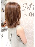 20代30代40代50代ラウンドCカーブカット×ツヤ動き外ハネ