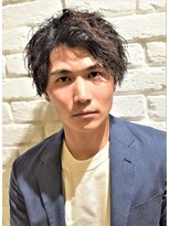 メンズフィール 南森町(MENS FEEL)&nbsp;スパイラルマッシュウルフ☆ビジカジフェザーマッシュ