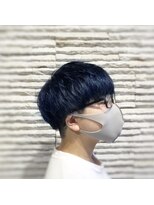 ビス リアン 川口店(Vis lien)&nbsp;色落ち/ツーブロック/ブルーブラック/ツーブロックマッシュ