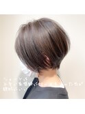 30代40代/グレージュ/ハイライト/ショート/ボブ/武蔵新城/くびれ