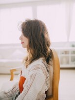 プロデュース 相模原店(Produce)&nbsp;セミウェットウェーブ♪ハイライトカラー♪前髪