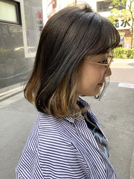 キューズ クラブ(cuz KLUB) 【cuzKLUB】ナチュラルボブ×インナーカラー*池袋