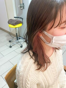 テトラ バイ ネオリーブ 横浜西口店(tetra by neolive) イヤリングカラー☆柔らかピンクベージュ