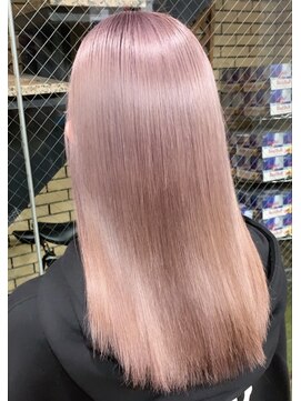 ラフ 難波店(LAFF) #黒髪#ボブルフ#ネビージュ#小顔#ワンレン