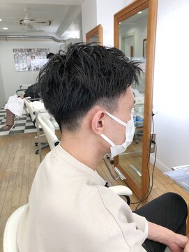 ヘッズ 本八幡店(HEADS) MEN'S HAIR センターパート サイドパート 韓国マッシュ