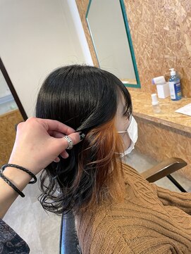 ダブルケーツー 倉敷店(wk-two) ☆カッパーオレンジイヤリング☆