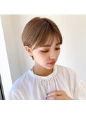 【sheta／ AI】大人コンパクトショート　センターパート