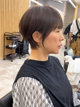 アロ 大阪梅田(alo) 【松本 聖】前髪ありでも可愛いショートボブ☆《大阪梅田駅》