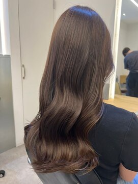 ジーナ 本八幡(Zina) 大人かわいい20代30代40代小顔ショコラベージュ　Zina本八幡