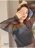 ピンクブラウンカラー◆いしかわ